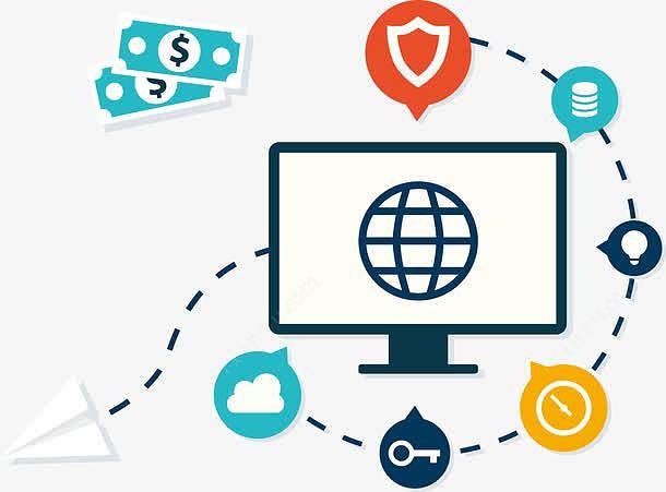 互聯(lián)網時代的矢量圖高清素材 云共享與信息服務的新紀元